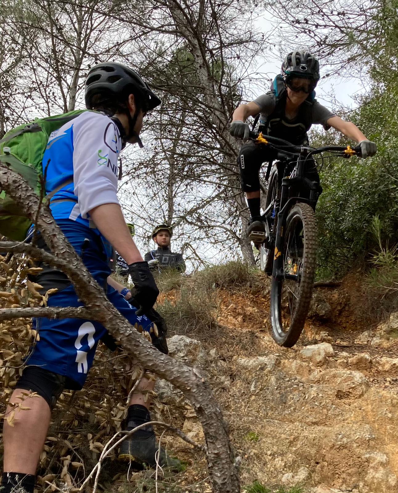 Cours VTT rupture de pente